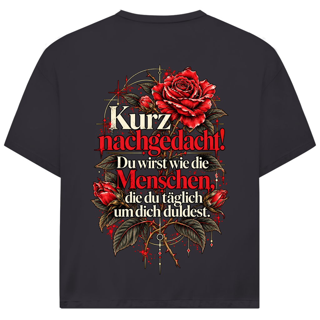 Jack and Jones Oversize | T-Shirt Kurz nachgedacht