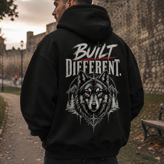 Unisex Oversize Hoodie | Built Diffrent