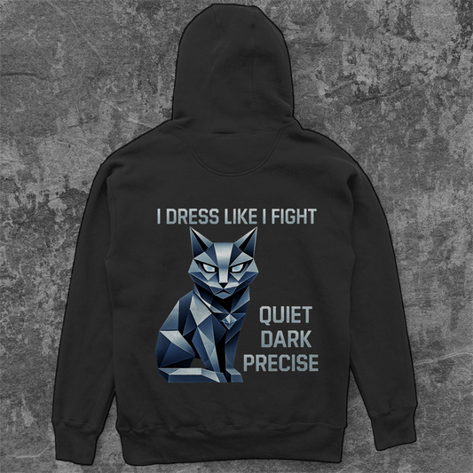 Unisex Oversize Hoodie | Quiet dark Precise