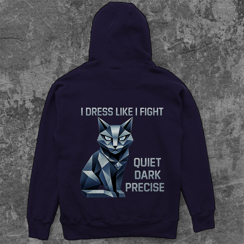Unisex Oversize Hoodie | Quiet dark Precise