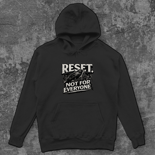 Unisex Oversize Hoodie | RESET NOT FOR EVERYONE