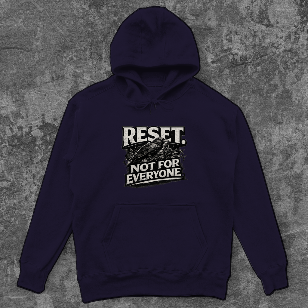 Unisex Oversize Hoodie | RESET NOT FOR EVERYONE
