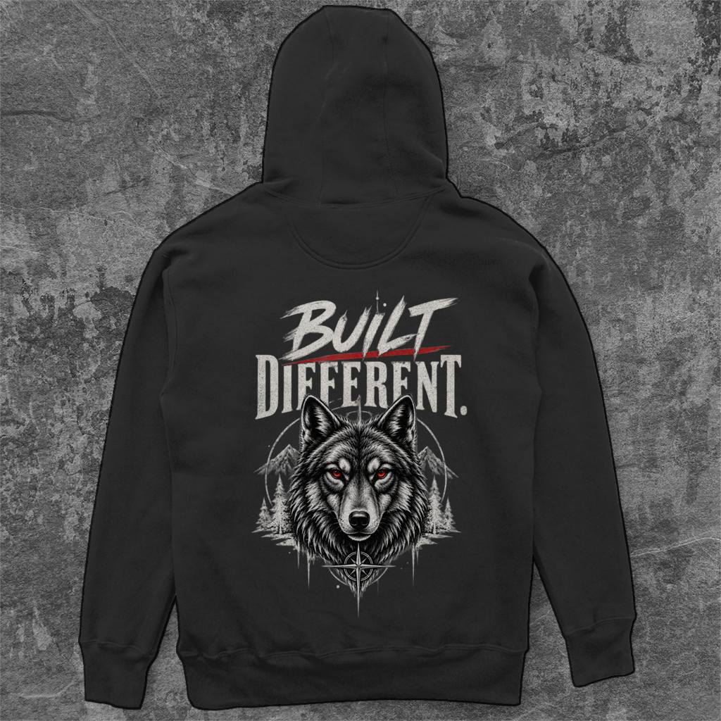 Unisex Oversize Hoodie | Built Diffrent