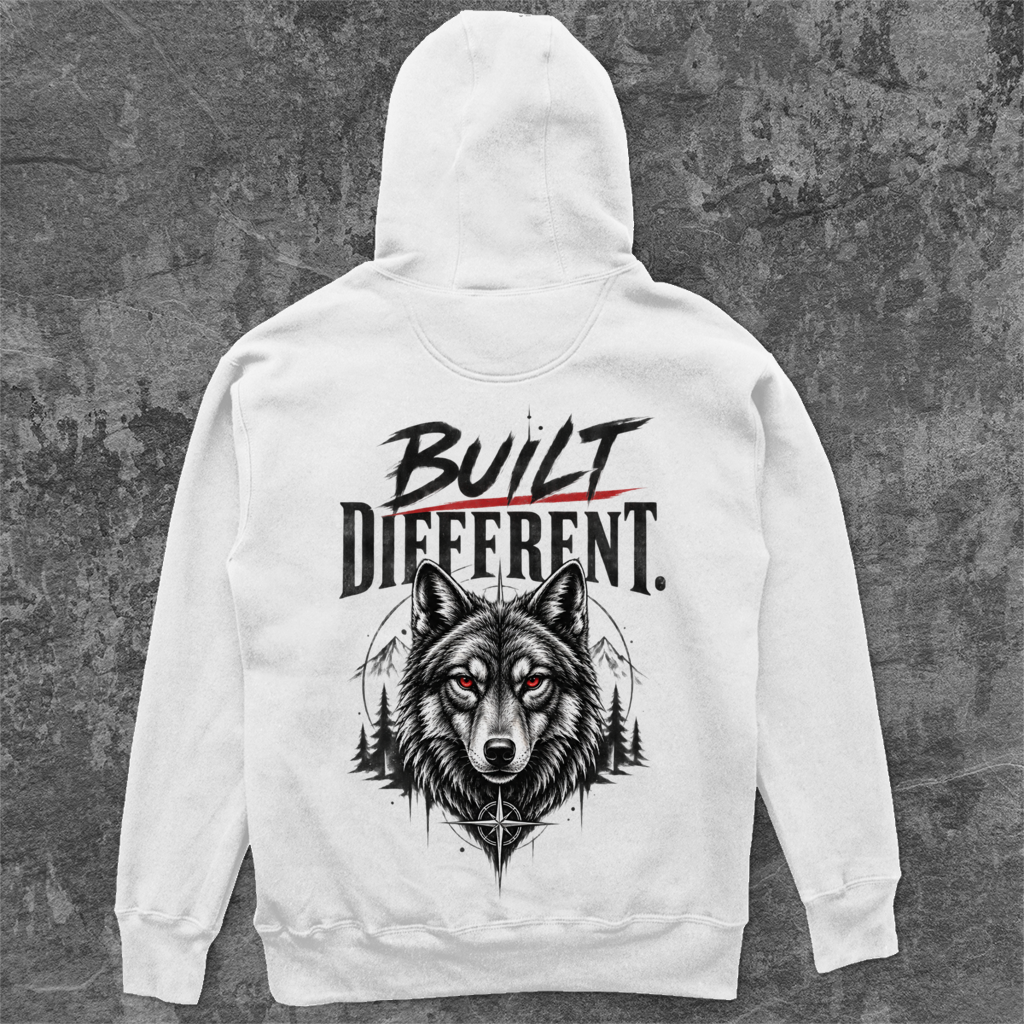 Unisex Oversize Hoodie | Built Diffrent