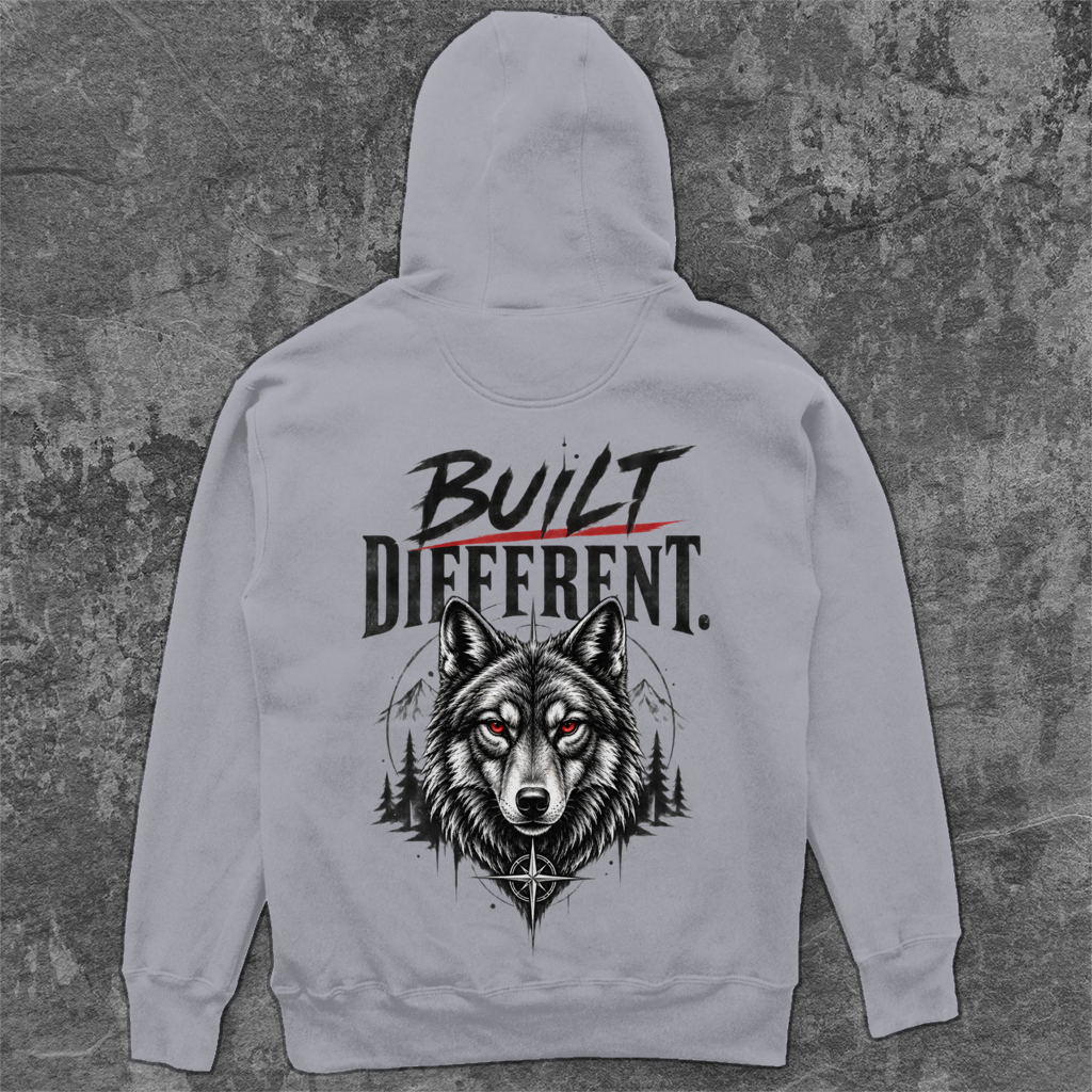Unisex Oversize Hoodie | Built Diffrent