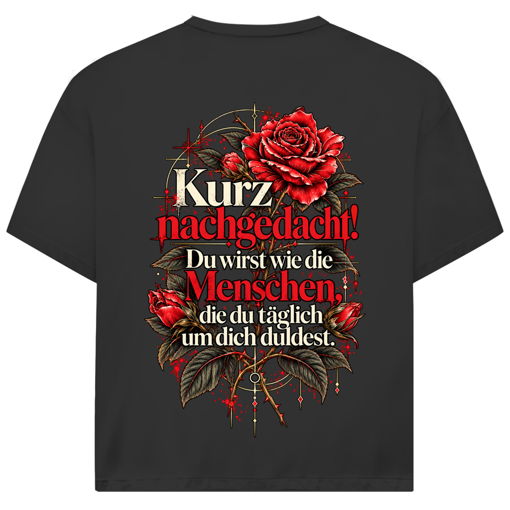 Jack and Jones Oversize | T-Shirt Kurz nachgedacht