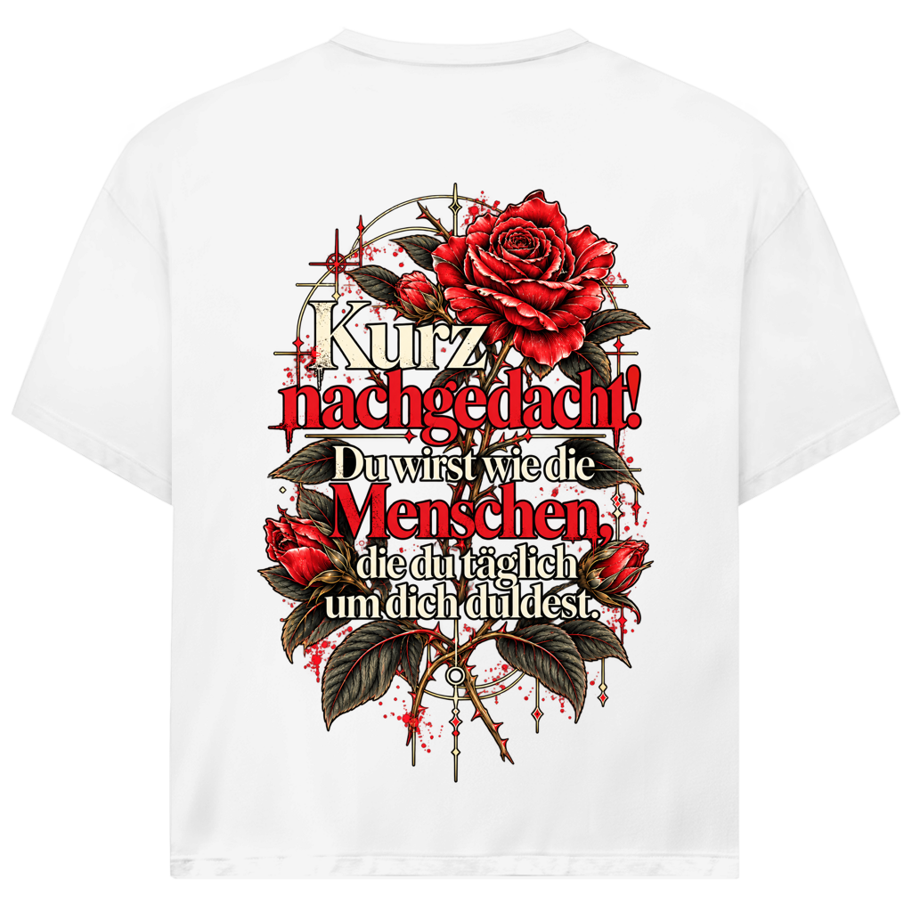 Jack and Jones Oversize | T-Shirt Kurz nachgedacht