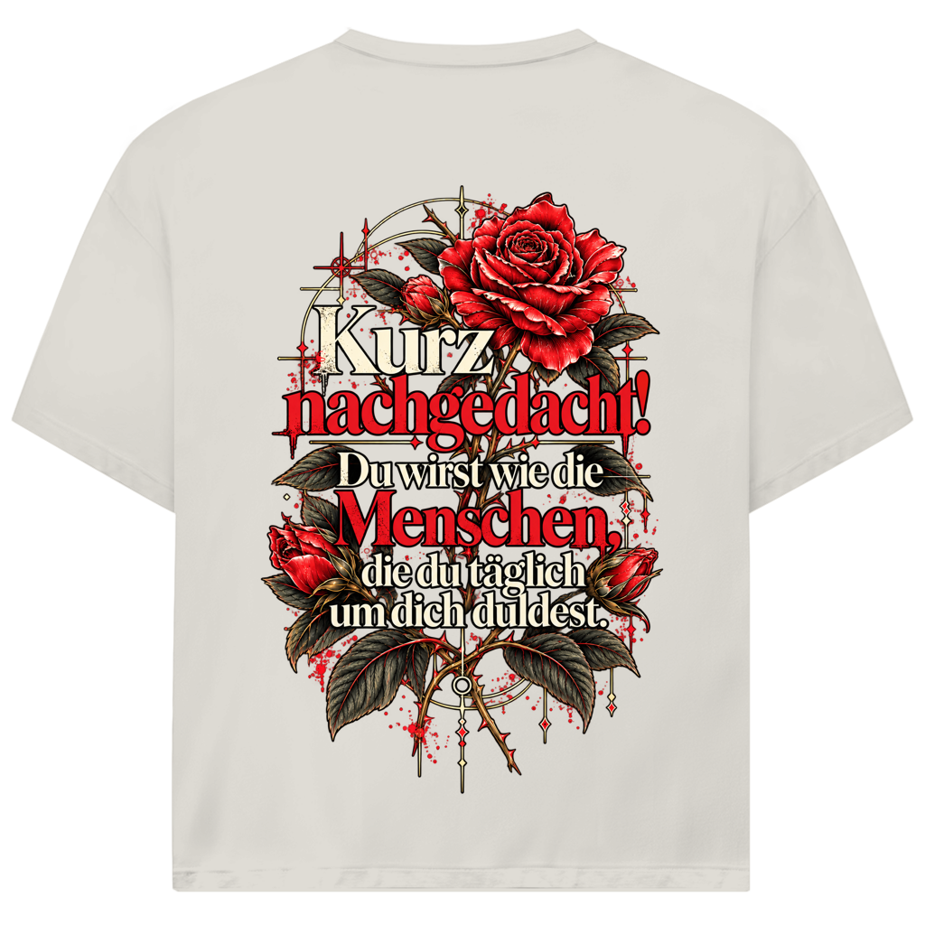 Jack and Jones Oversize | T-Shirt Kurz nachgedacht