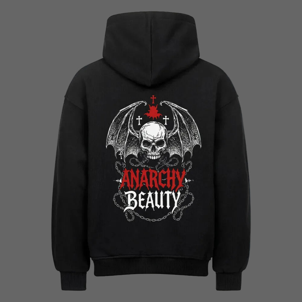 Anarchy Beauty - Backprint |  Oversized Hoodie