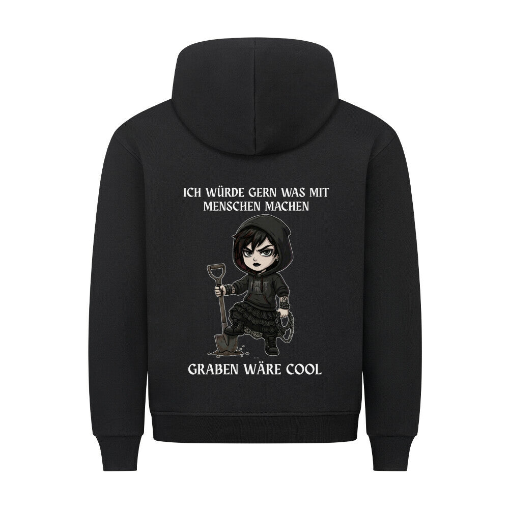 Was mit Menschen machen |  Premium Hoodie unisex