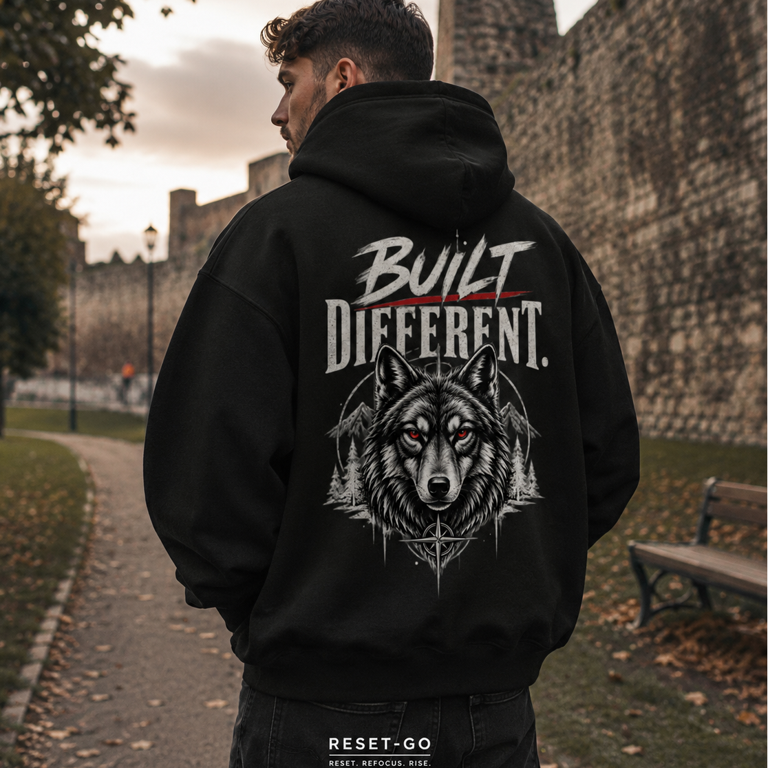 Unisex Oversize Hoodie | Built Diffrent