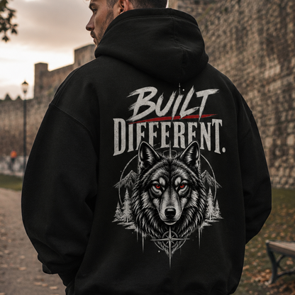 Unisex Oversize Hoodie | Built Diffrent
