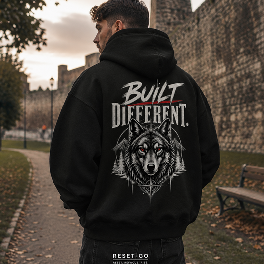 Unisex Oversize Hoodie | Built Diffrent