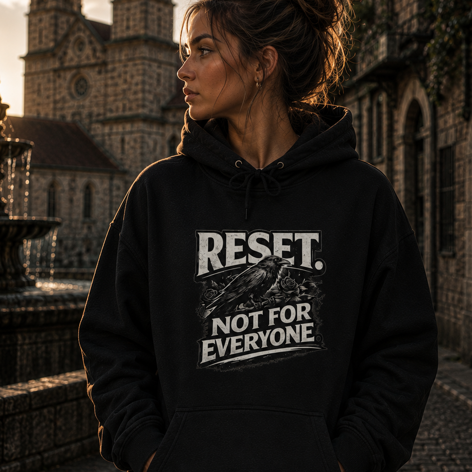 Unisex Oversize Hoodie | RESET NOT FOR EVERYONE