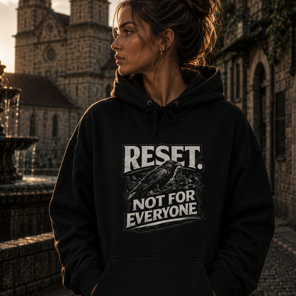 Unisex Oversize Hoodie | RESET NOT FOR EVERYONE