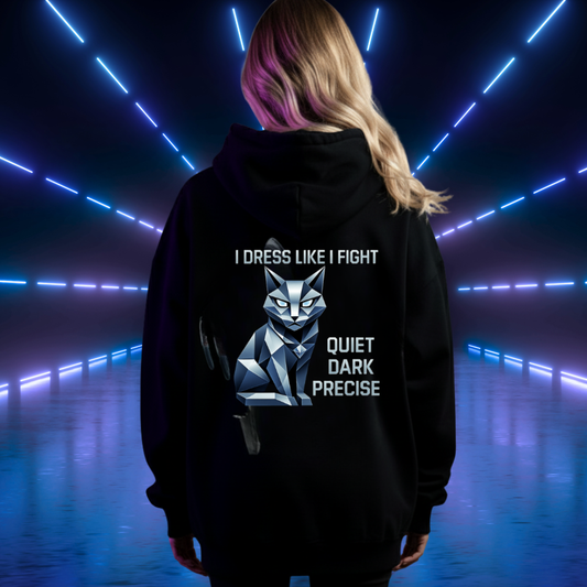 I DRESS LIKE FIGHT | Oversized Hoodie