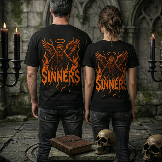 Sinners - Backprint |  Premium T-Shirt