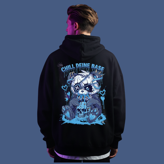 Chill deine Base - Backprint |  Oversized Hoodie