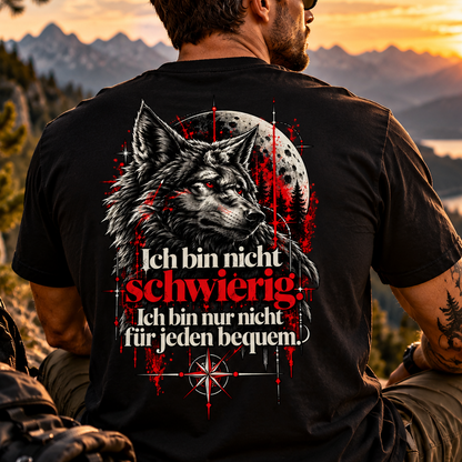 Jack and Jones Oversize T-Shirt Ich bin nicht schwierig