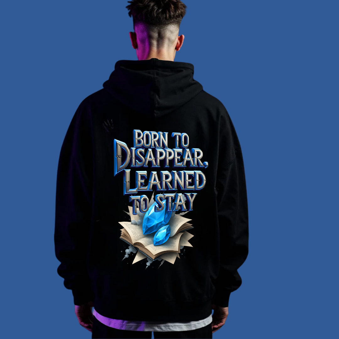BORN TO DISAPPEAR | Oversized Hoodie